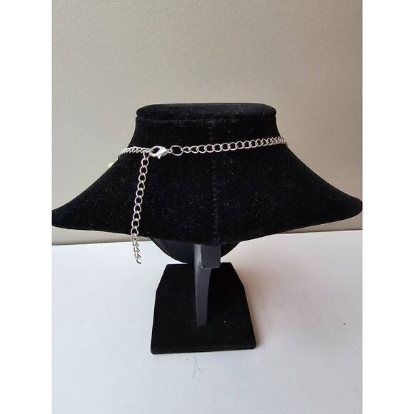 Gold pearl necklace - Picture 4 of 5